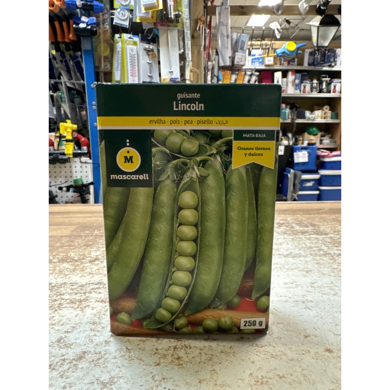 Semilla Guisante Lincoln 250 gr