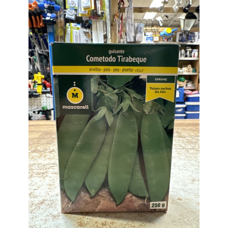 Semilla Guisante Tirabeque 250gr
