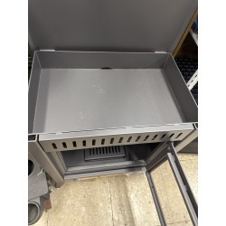Estufa Leña con horno y puerta lateral