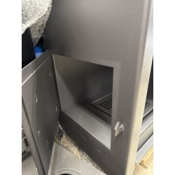 Estufa Leña con horno y puerta lateral