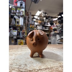 Hucha cerdito artesana pequeña
