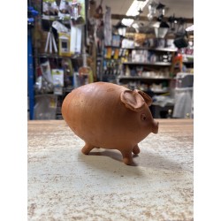 Hucha cerdito artesana pequeña