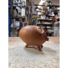 Hucha cerdito artesana pequeña