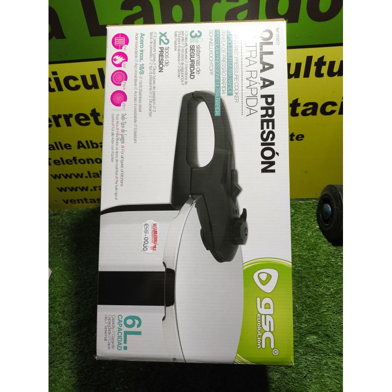 Olla ultra rápida 6 lt