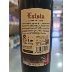 Vino estola tinto