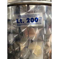 Depósito Inoxidable 200 L