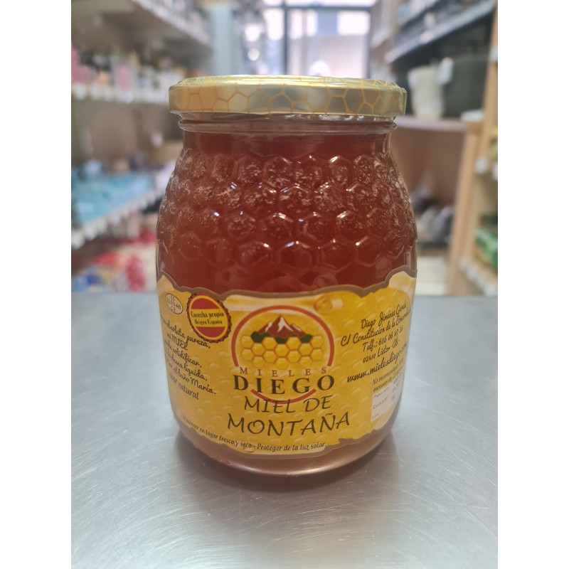 Miel de montaña 1 KG Lietor (Albacete)